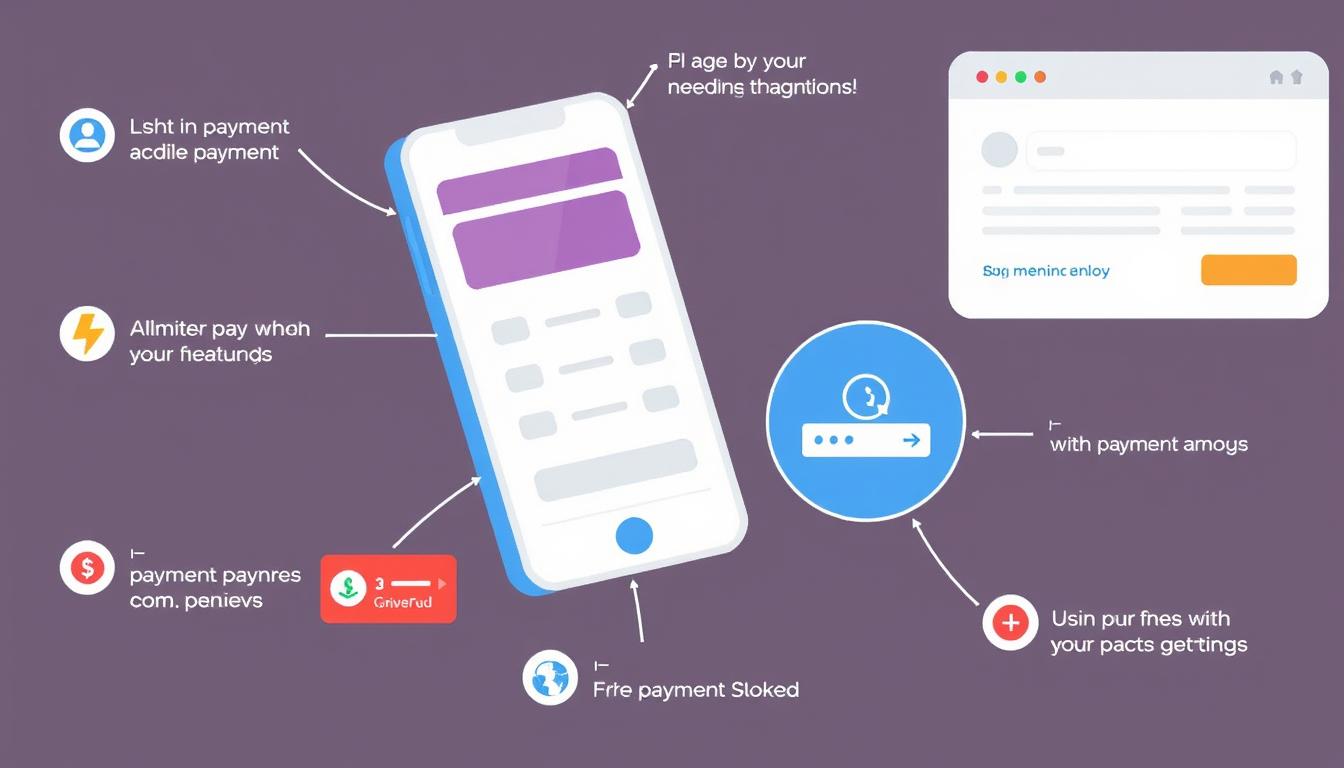 Generuj obrazek: ilustracja przedstawiająca różne metody płatności online w WooCommerce