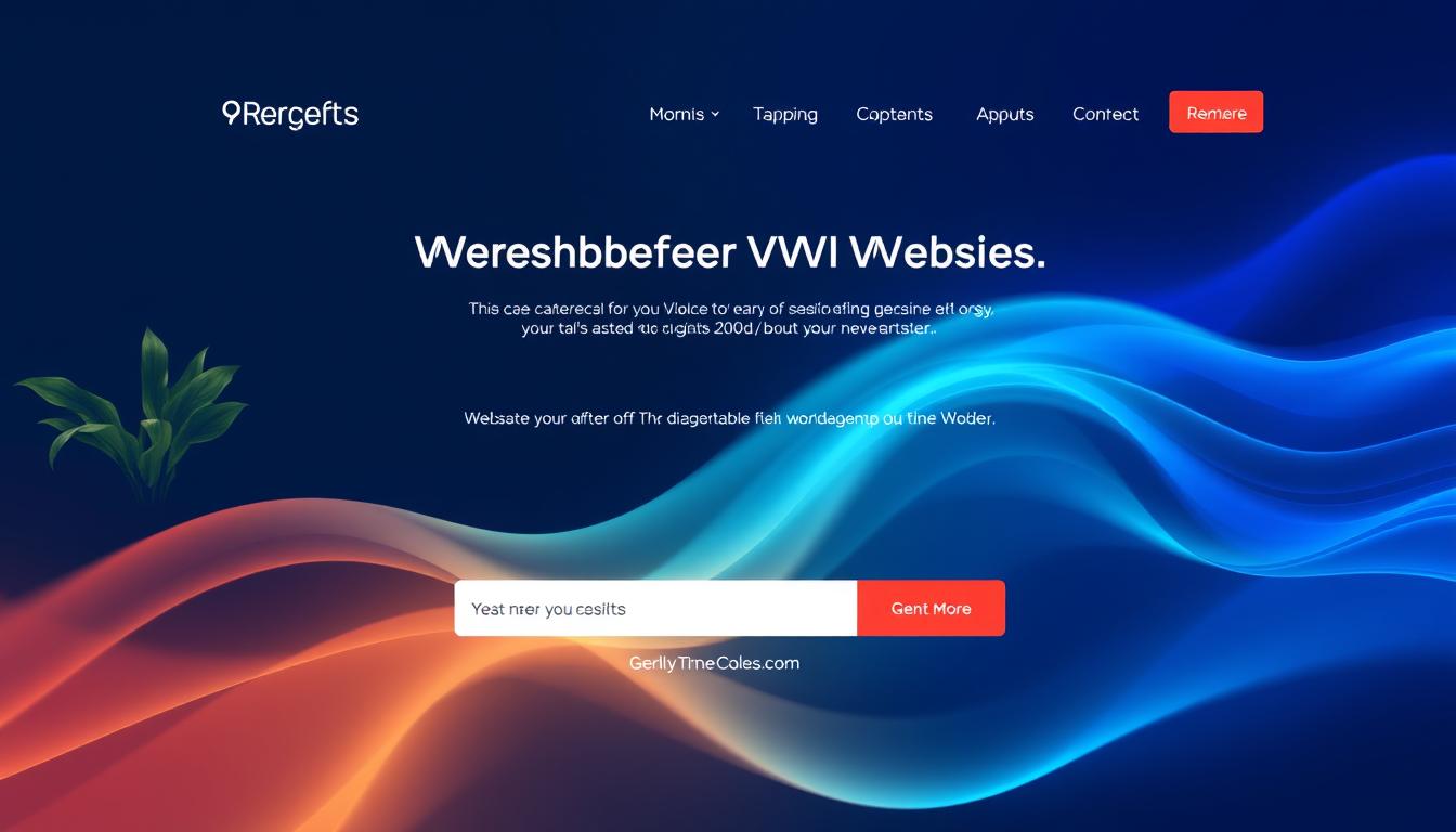 Generuj obrazek: nowoczesna strona internetowa na WordPress