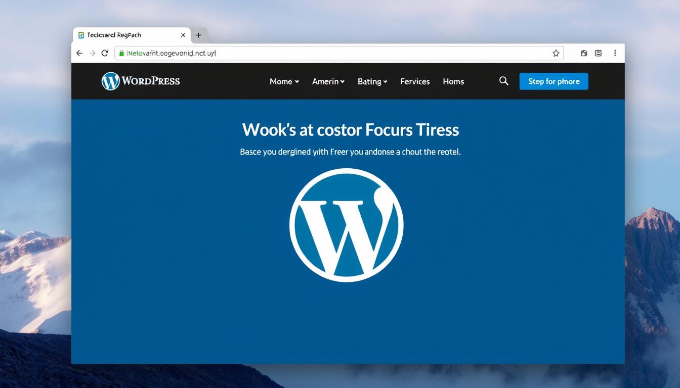 Zobrazowanie strony na WordPress