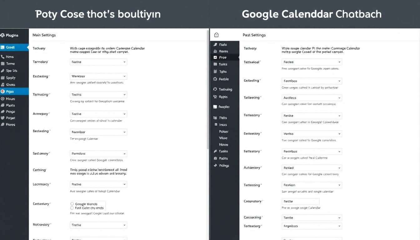 Porównanie różnych wtyczek do integracji kalendarza Google z WordPress